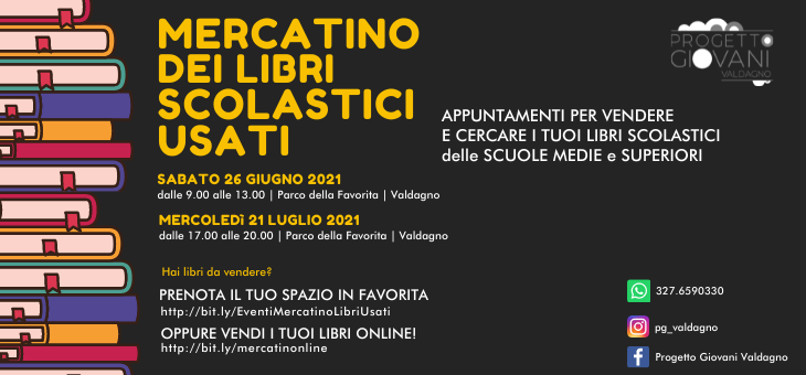 Mercatino dei libri scolastci usati in Favorita