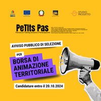 SELEZIONE APERTA per un/una BORSISTA per il progetto PeTIts Pas
