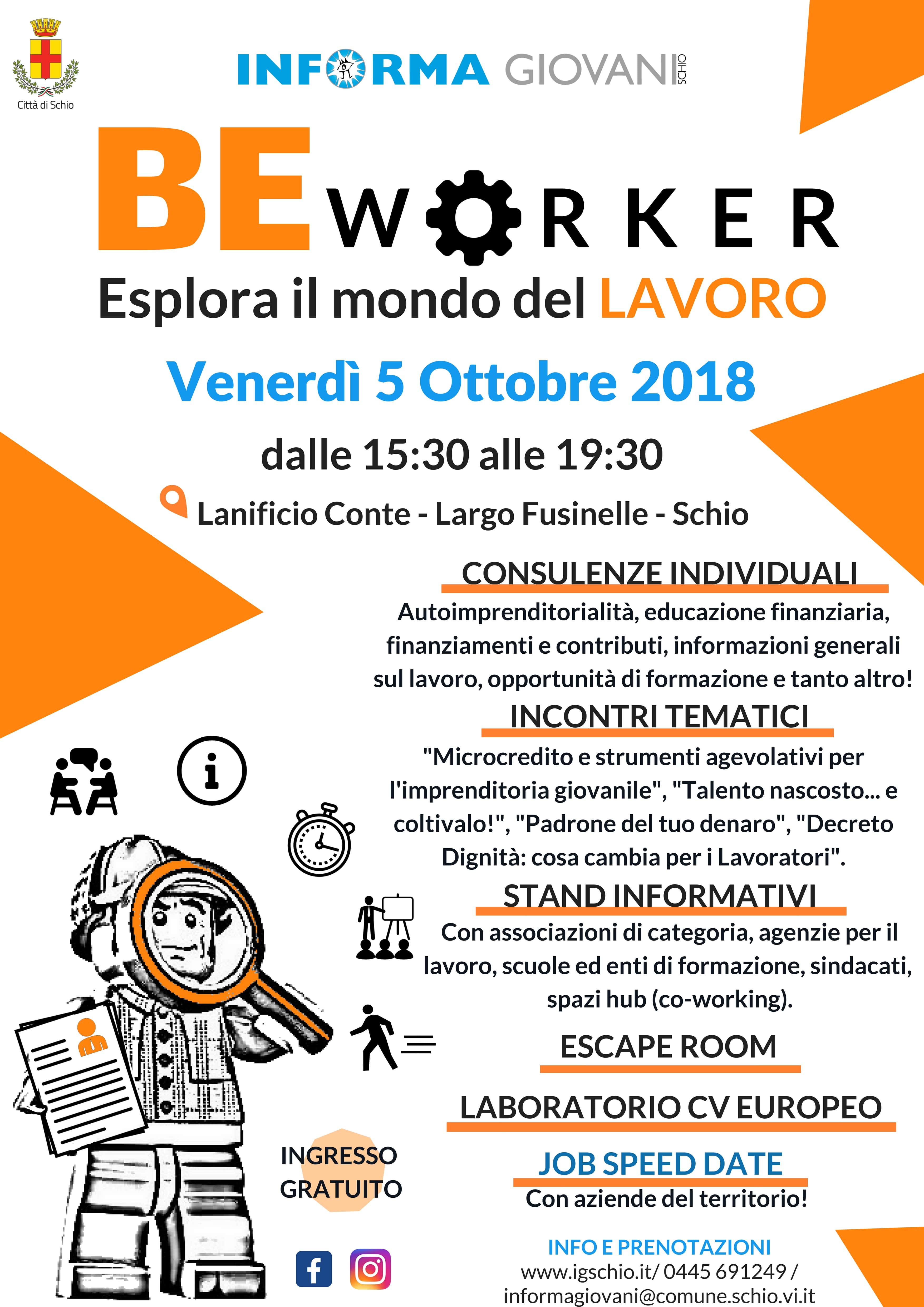 Be worker, esplora il mondo del lavoro