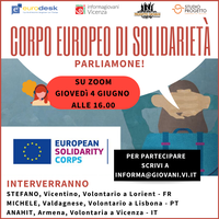 Corpo Europeo di Solidarietà... Parliamone!