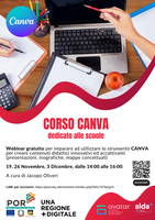 Corso Canva dedicato alle scuole