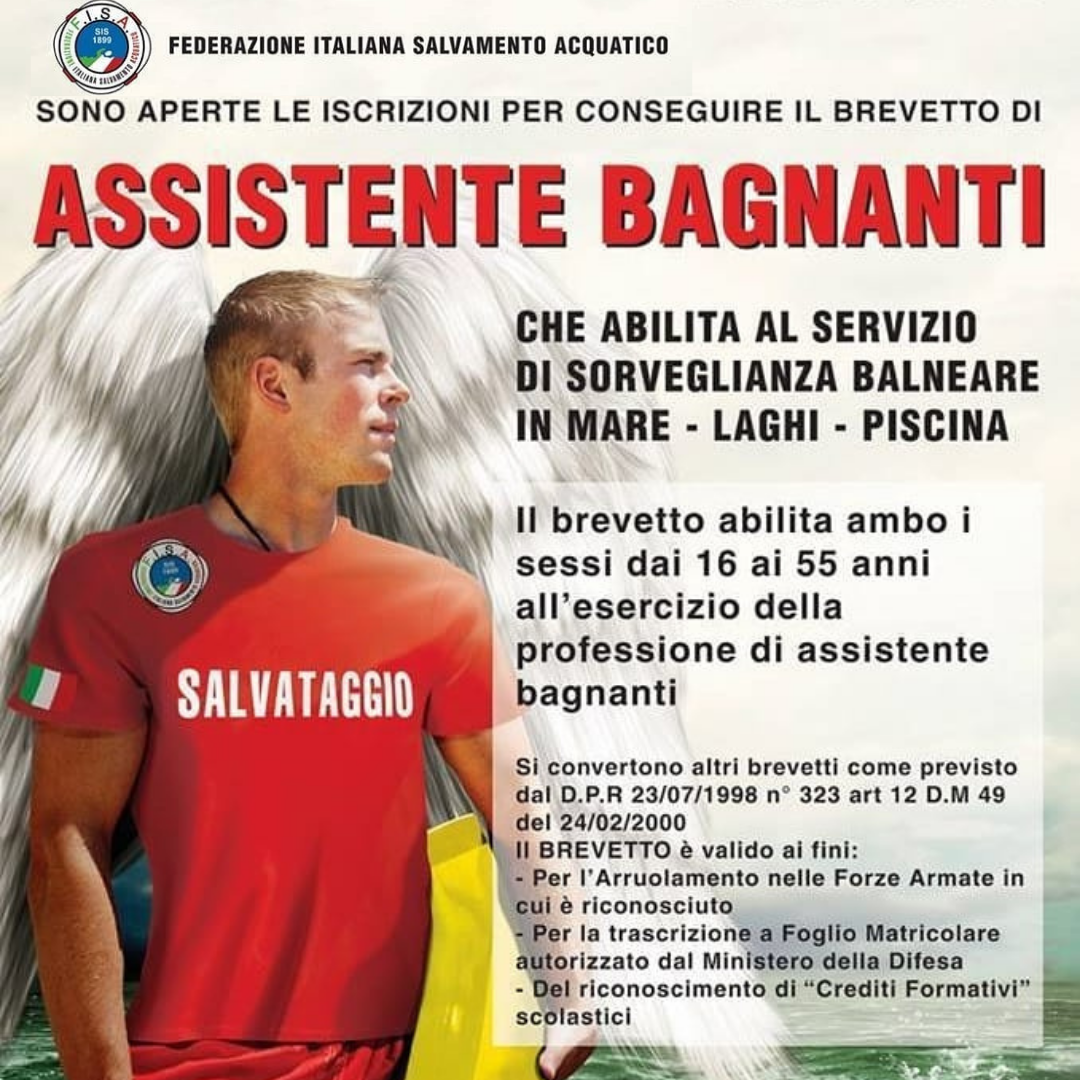 Corso per Assistente Bagnanti