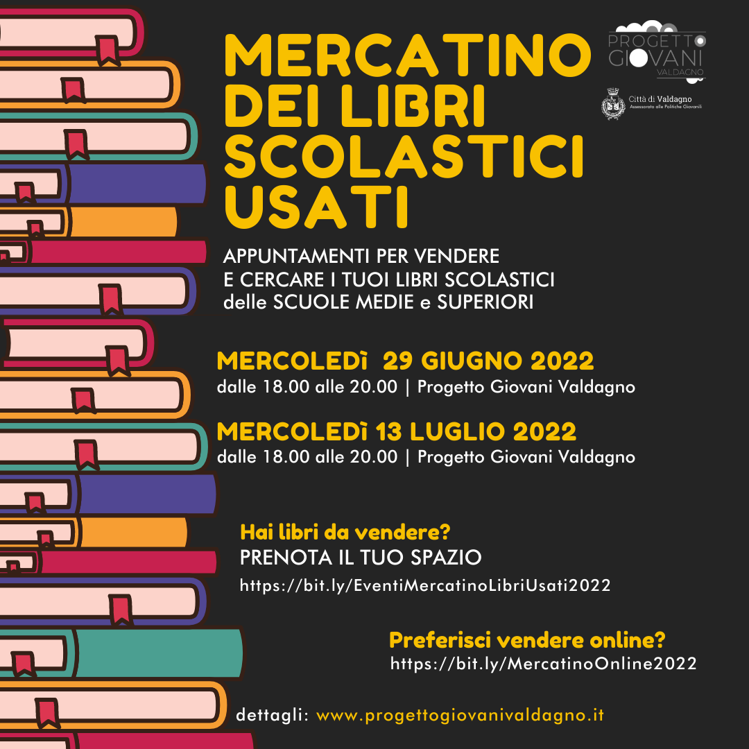 Mercatino dei libri scolastici usati