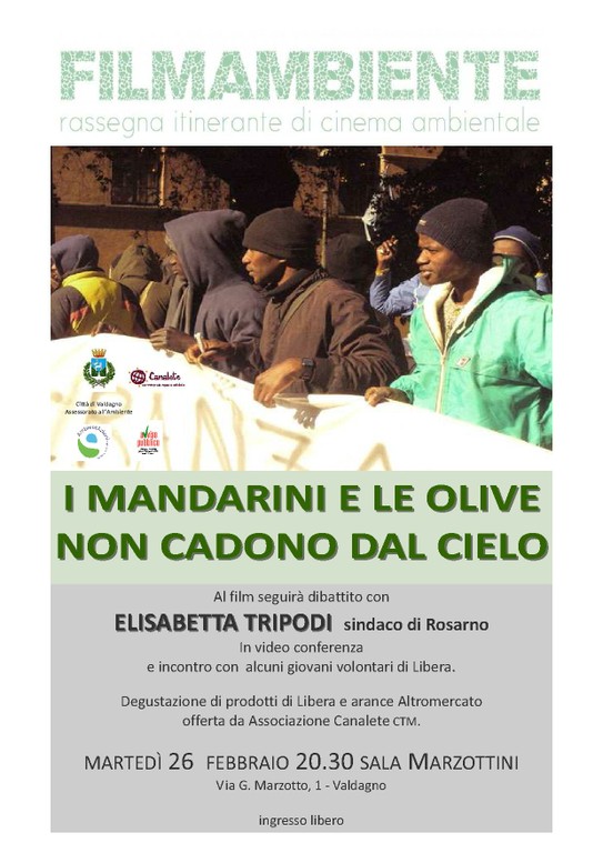 I mandarini e le olive non cadono dal cielo