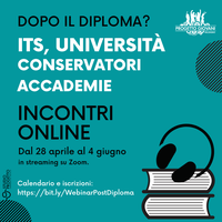 Dopo il diploma? Incontri online