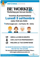 Be Worker Lab: laboratorio per la ricerca di lavoro 