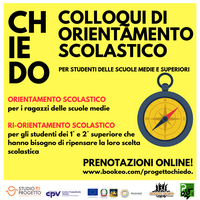 C.H.I.E.D.O. il progetto di Orientamento per gli studenti secondari