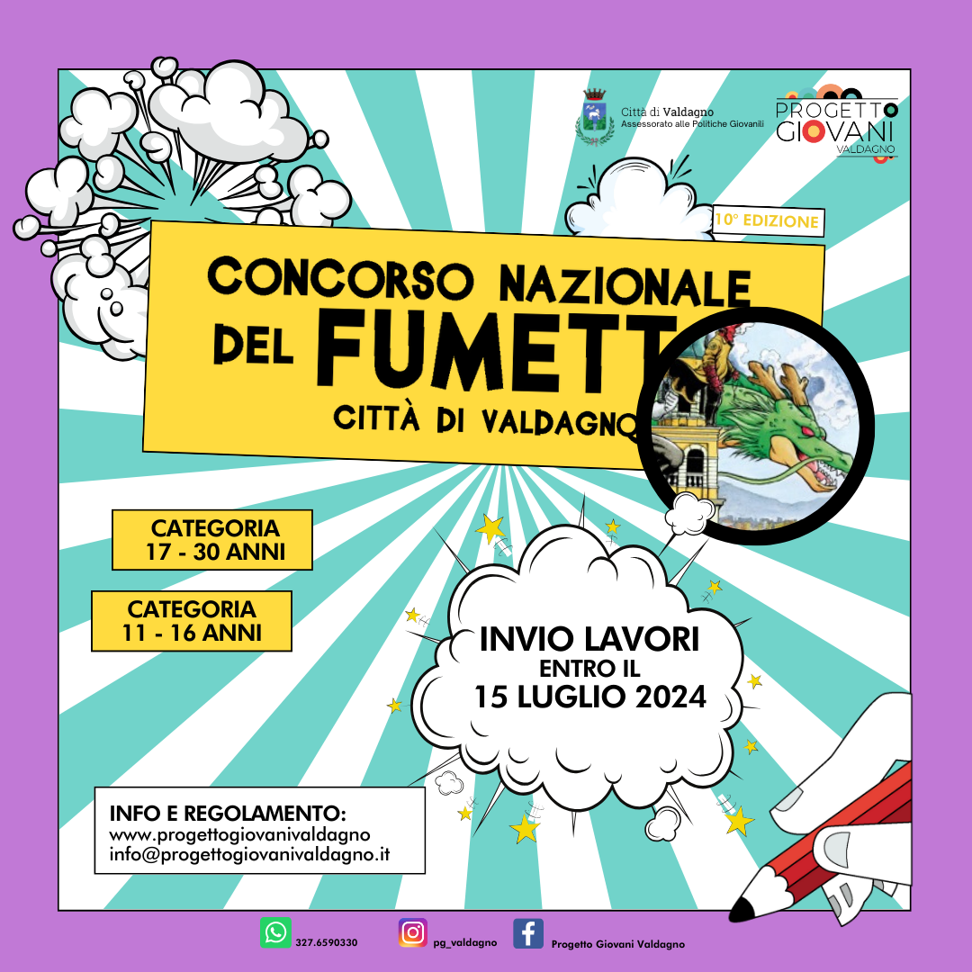 CONCORSO NAZIONALE DEL FUMETTO 2024
