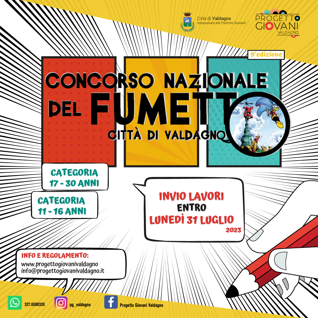 Concorso Nazionale del Fumetto Città di Valdagno 2023