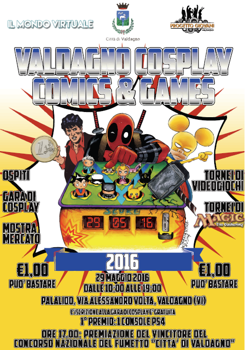 Valdagno Cosplay, Comics & Games