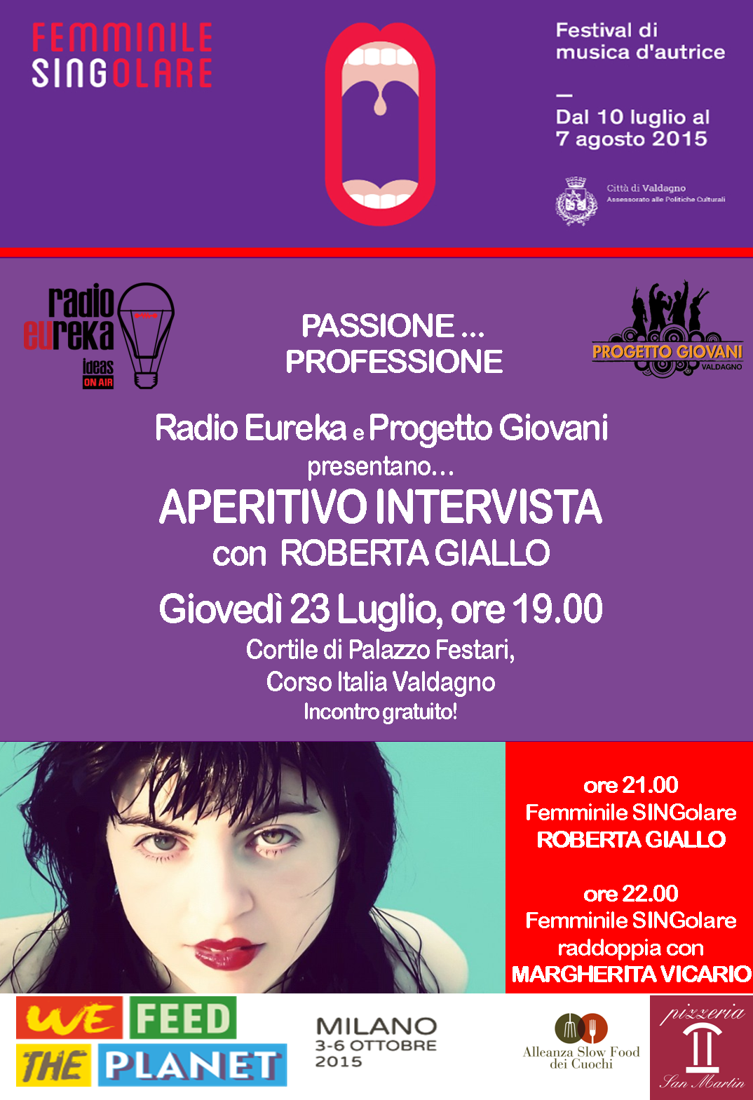 Aperitivo Intervista con Roberta Giallo