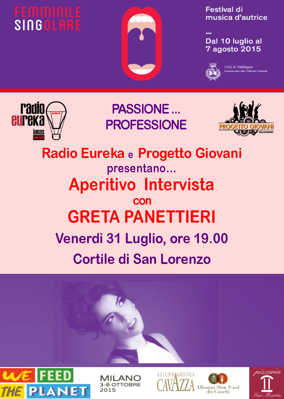 Progetto Giovani e Radio Eureka intervistano Greta Panettieri