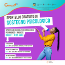 SPORTELLI GRATUITI DI SOSTEGNO PSICOLOGICO 