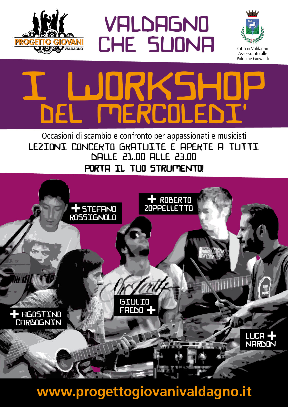 Valdagno che suona - I workshop del mercoledì