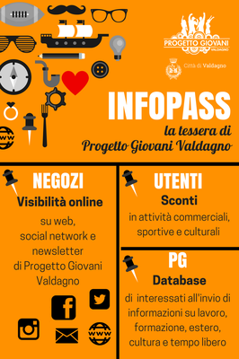 Infografica infopass 2017 Progetto Giovani valdagno 